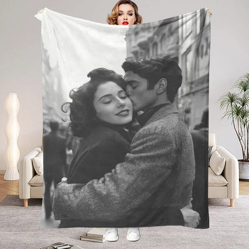 Manta Personalizada con Foto, el regalo más emotivo para esta Navidad.